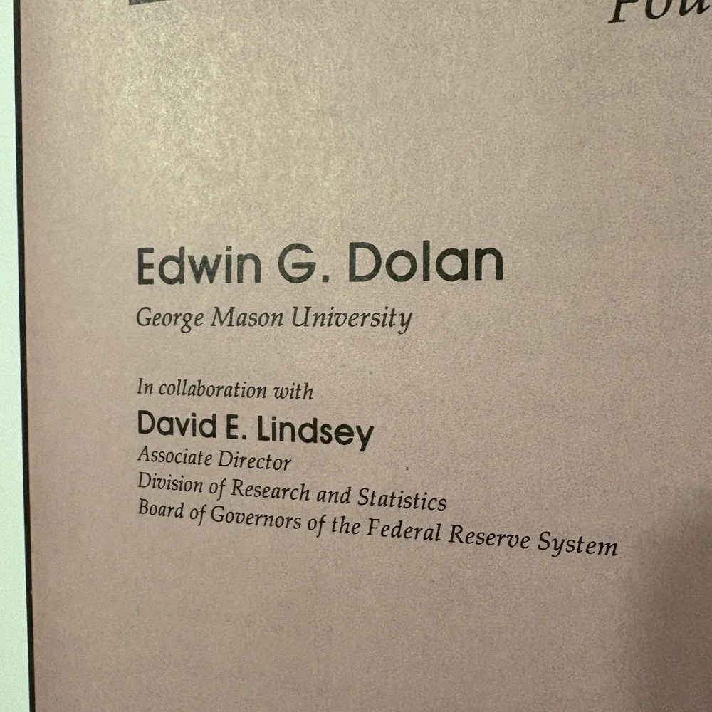 ECONOMICS Fourth Edition By Edwin G Dolan